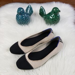 Rothy's Square Toe Tuxedo flats size 8